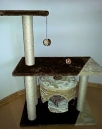 Kerbl Kratzbaum Jade Pro, Höhe: 96 cm, braun / beige: Amazon.de: Haustier